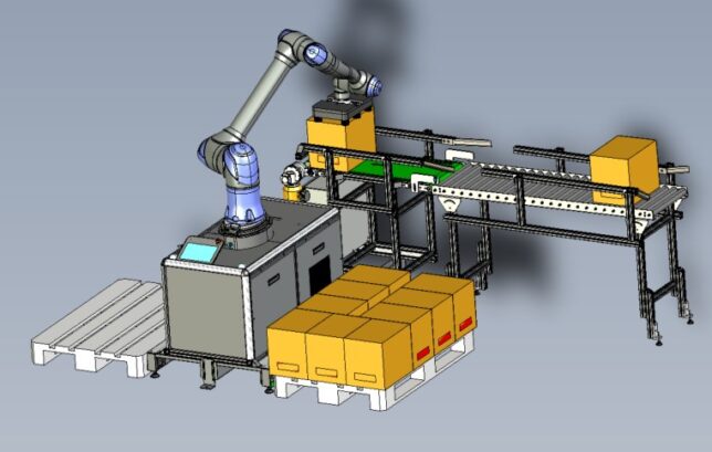 Mobilní paletizační jednotka MS PALETIZER